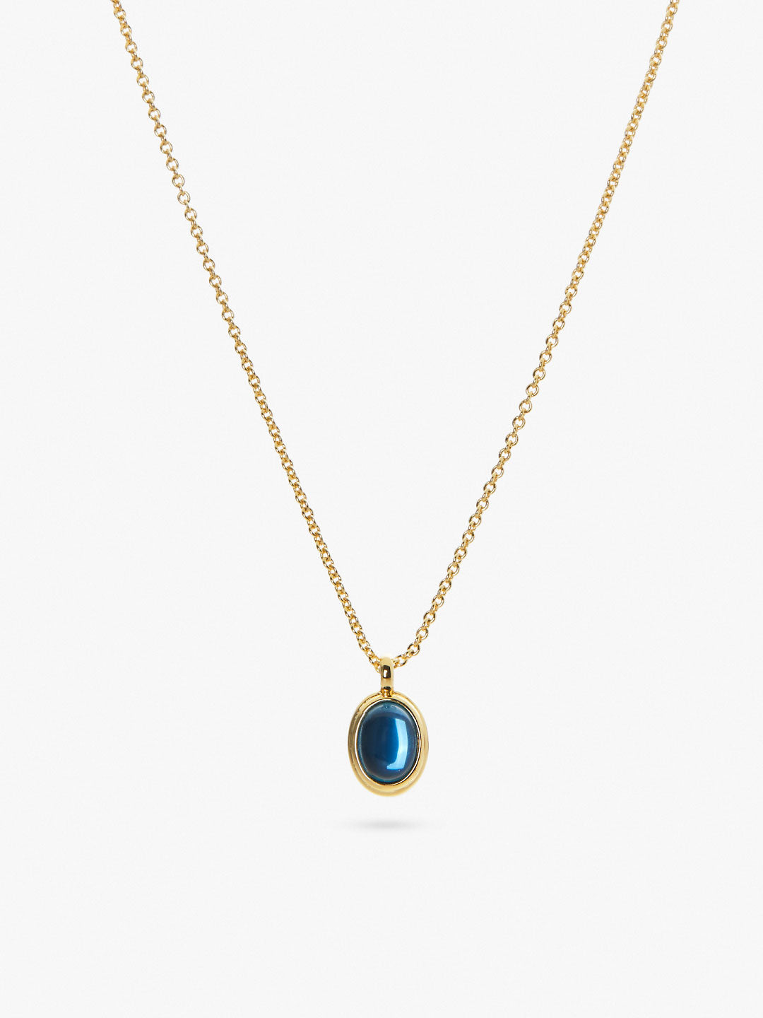 Ana Luisa Jewelry Necklaces Pendants Glass Pendant Necklace Delia Gold