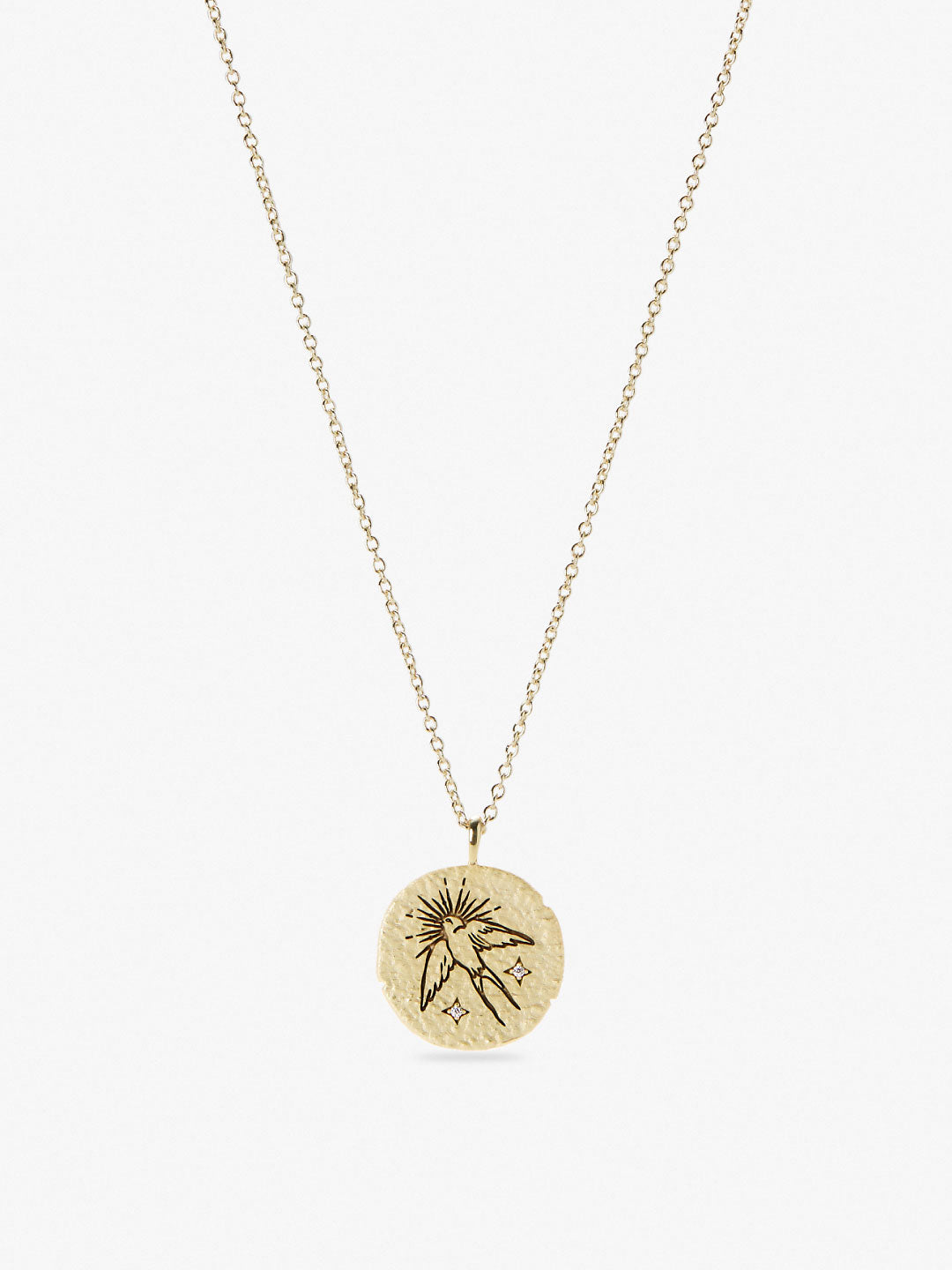 Ana Luisa Jewelry Necklaces Pendants Gold Coin Necklace Air Pendant Gold
