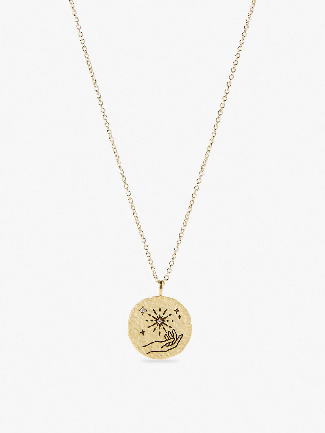 Ana Luisa Jewelry Necklaces Pendants Gold Coin Necklace Light Pendant Gold