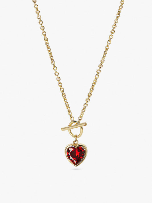 Ana Luisa Jewelry Necklaces Pendants Gold Heart Necklace Hana Lee Heart Gold