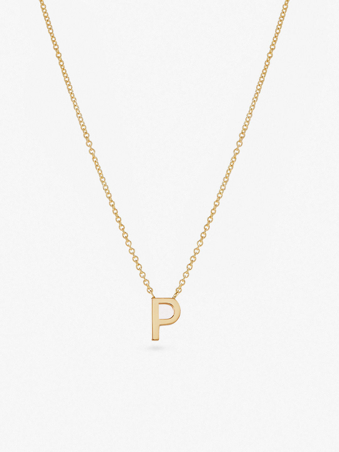 Ana Luisa Jewelry Necklaces Pendants Gold Initial Necklace Letter Silver