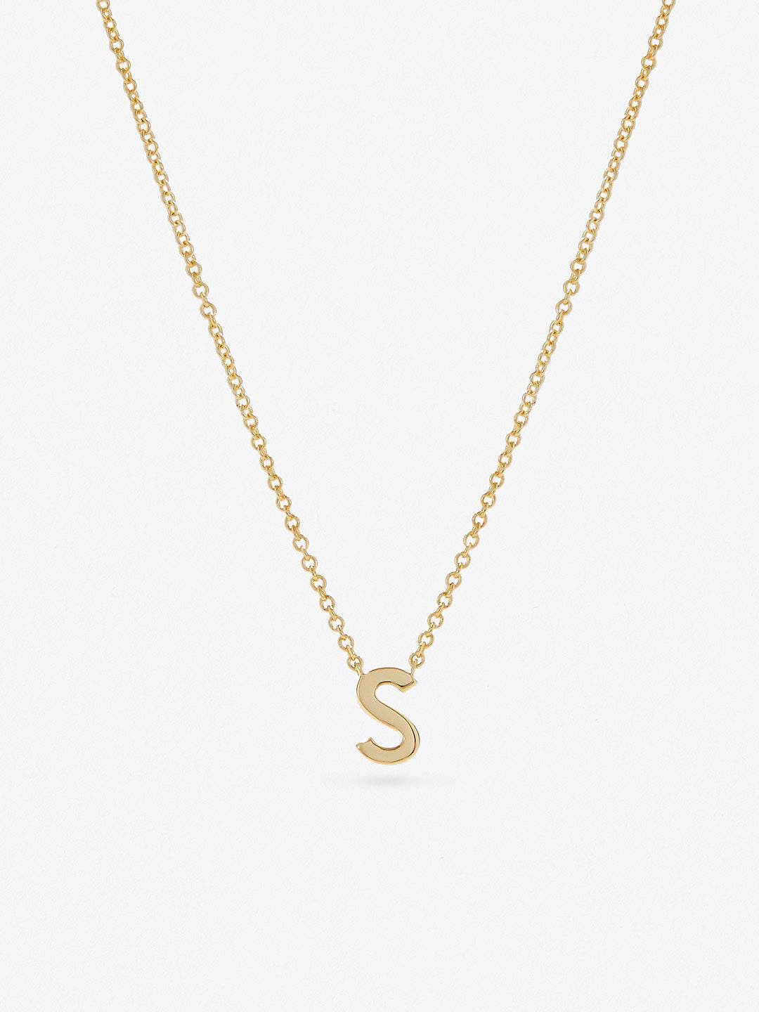 Ana Luisa Jewelry Necklaces Pendants Gold Initial Necklace Letter Silver