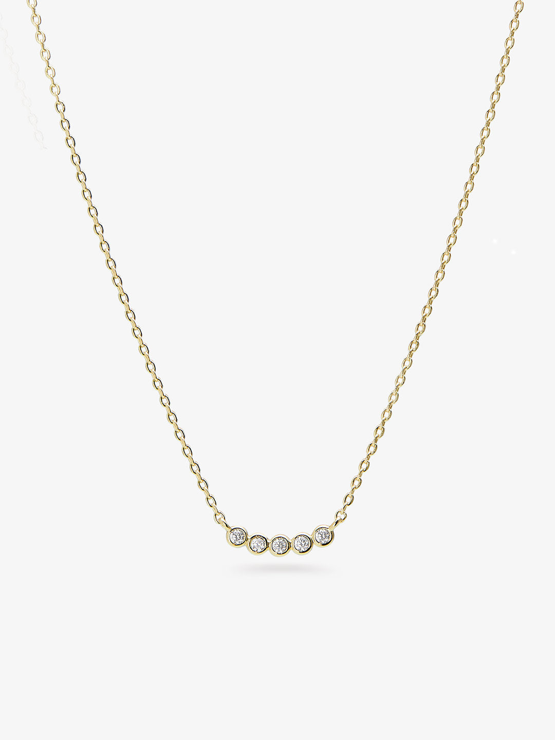 Ana Luisa Jewelry Necklaces Pendants Stone Pendant Necklace Sadie Silver