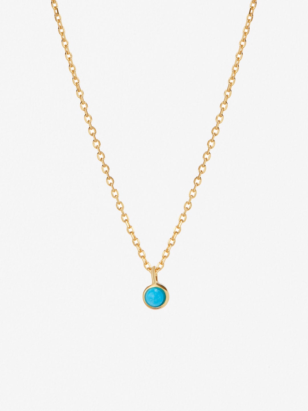 Ana Luisa Jewelry Necklaces Pendants Turquoise Pendant Marnie Turquoise Silver