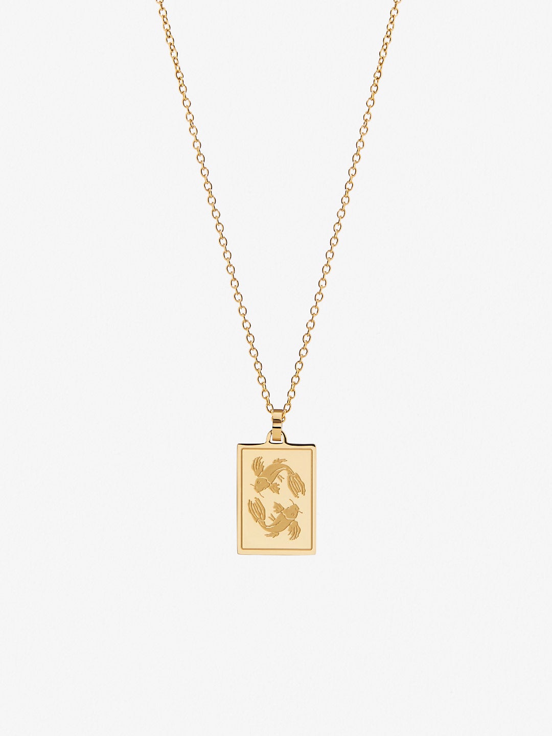 Ana Luisa Jewelry Necklaces Pendants Zodiac Necklace Pisces Stainless Steel