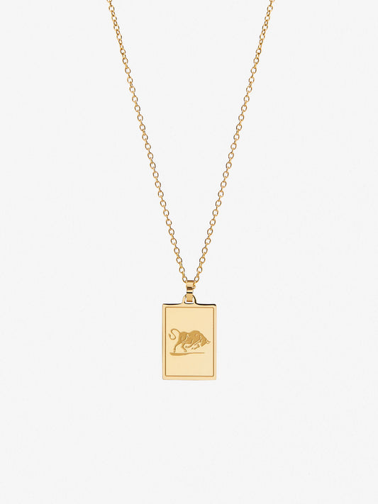 Ana Luisa Jewelry Necklaces Pendants Zodiac Necklace Taurus Stainless Steel