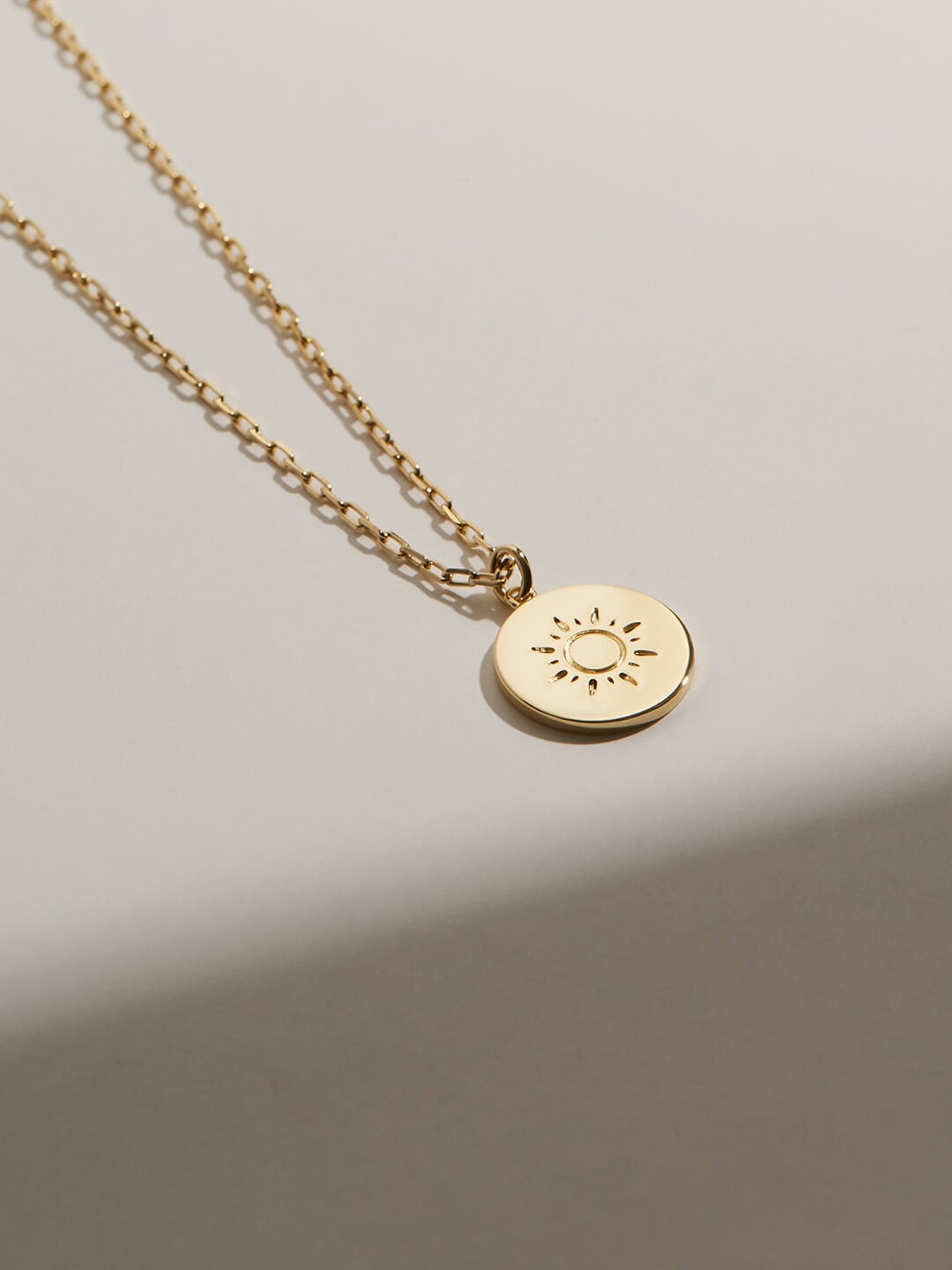 Ana Luisa Jewelry Necklaces Sun Pendant  Alexa Sunshine Gold