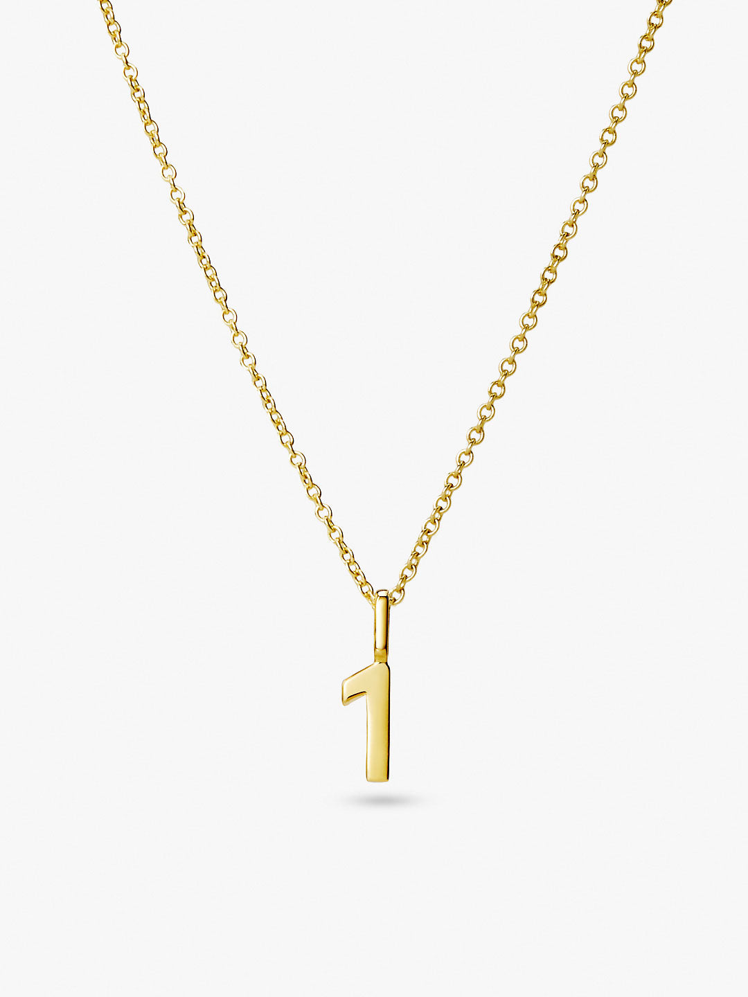 Ana Luisa Jewelry Number Necklace Number 1 Necklace Bundle Silver