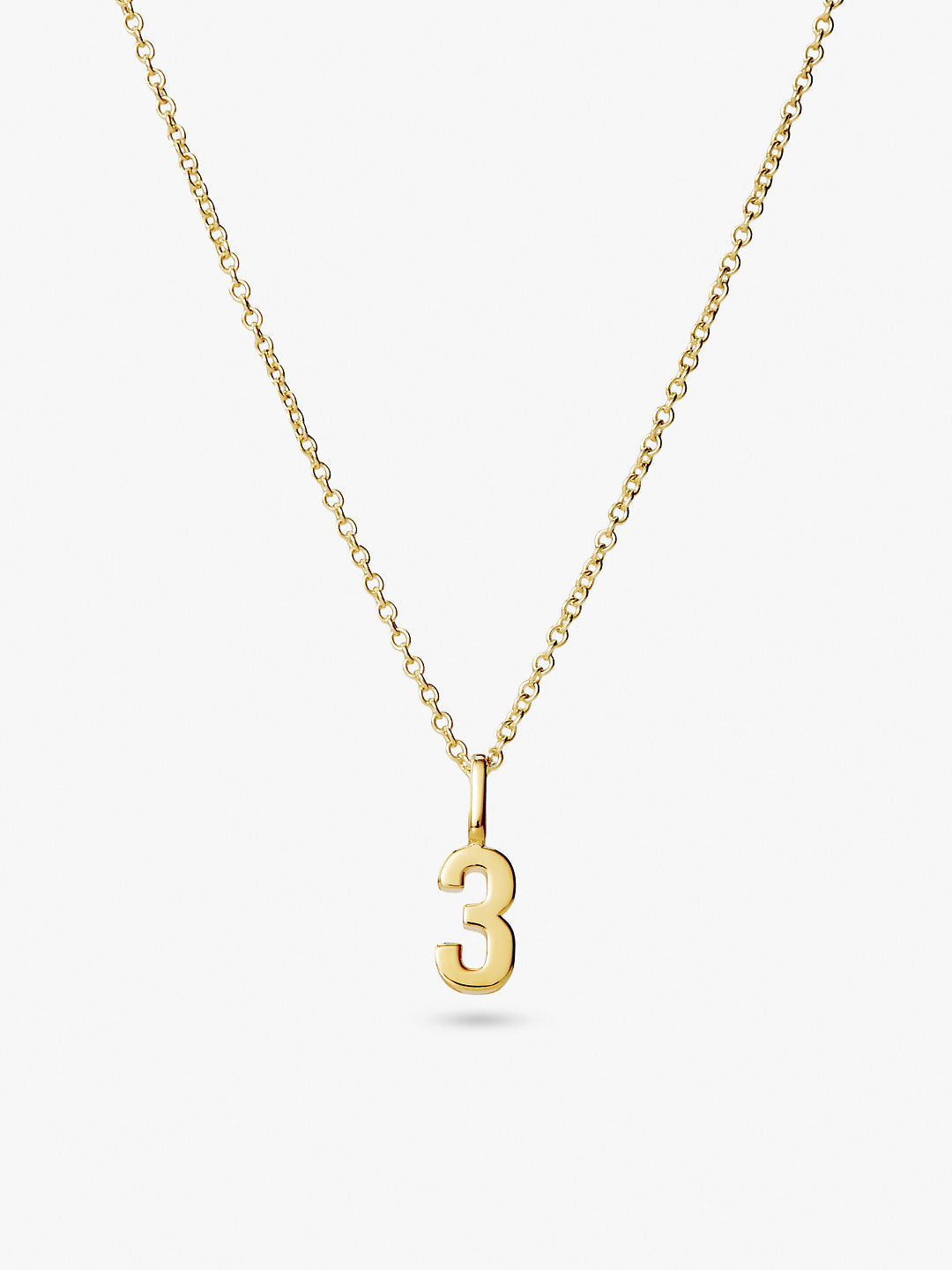 Ana Luisa Jewelry Number Necklace Number 3 Necklace Bundle Silver
