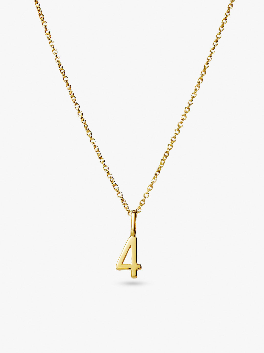 Ana Luisa Jewelry Number Necklace Number 4 Necklace Bundle Silver