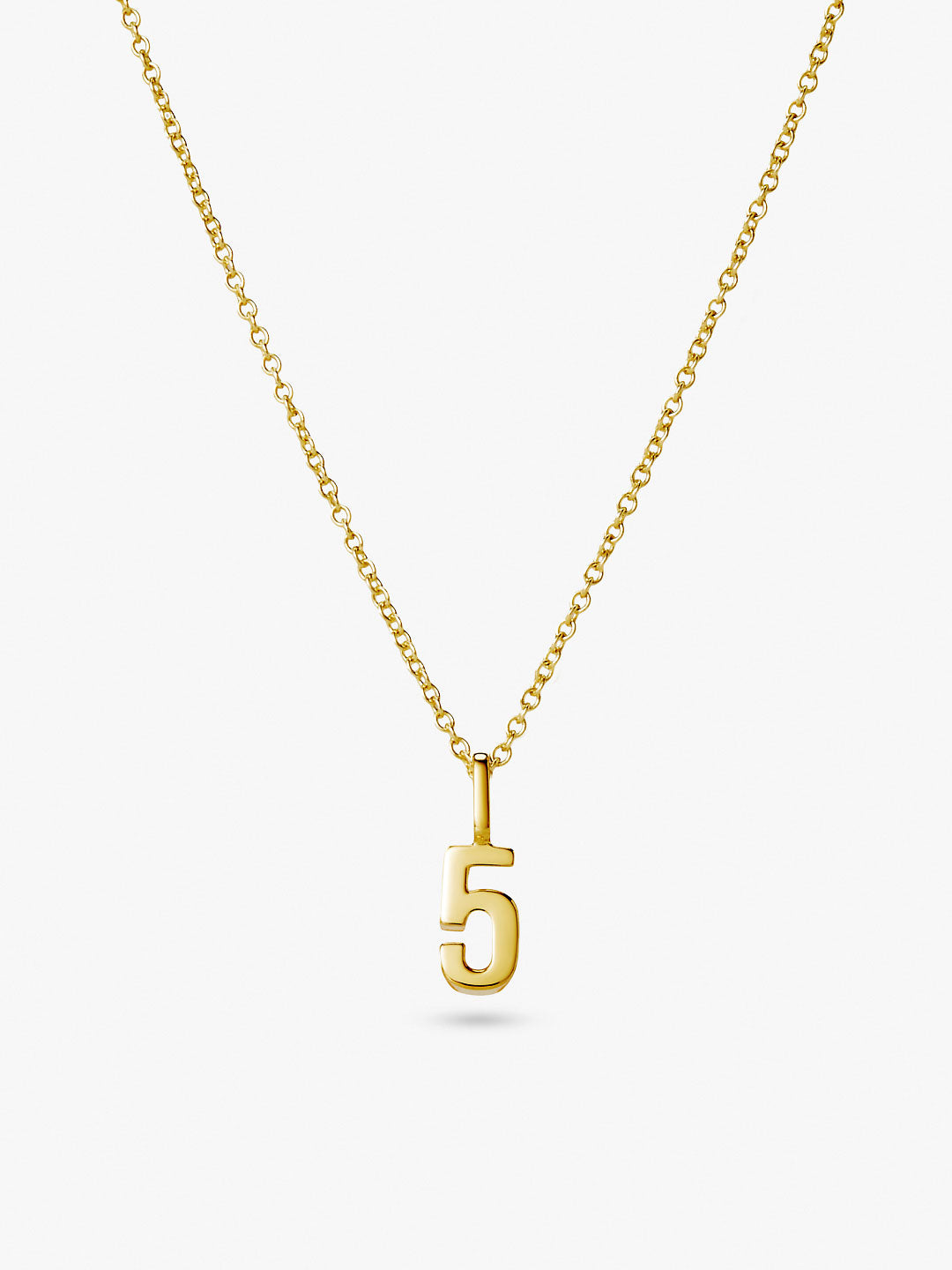 Ana Luisa Jewelry Number Necklace Number 5 Necklace Bundle Silver