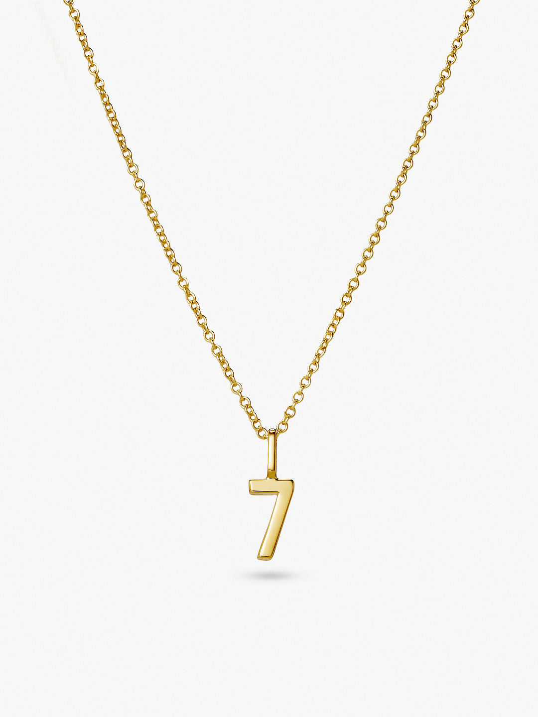 Ana Luisa Jewelry Number Necklace Number 7 Necklace Bundle Silver