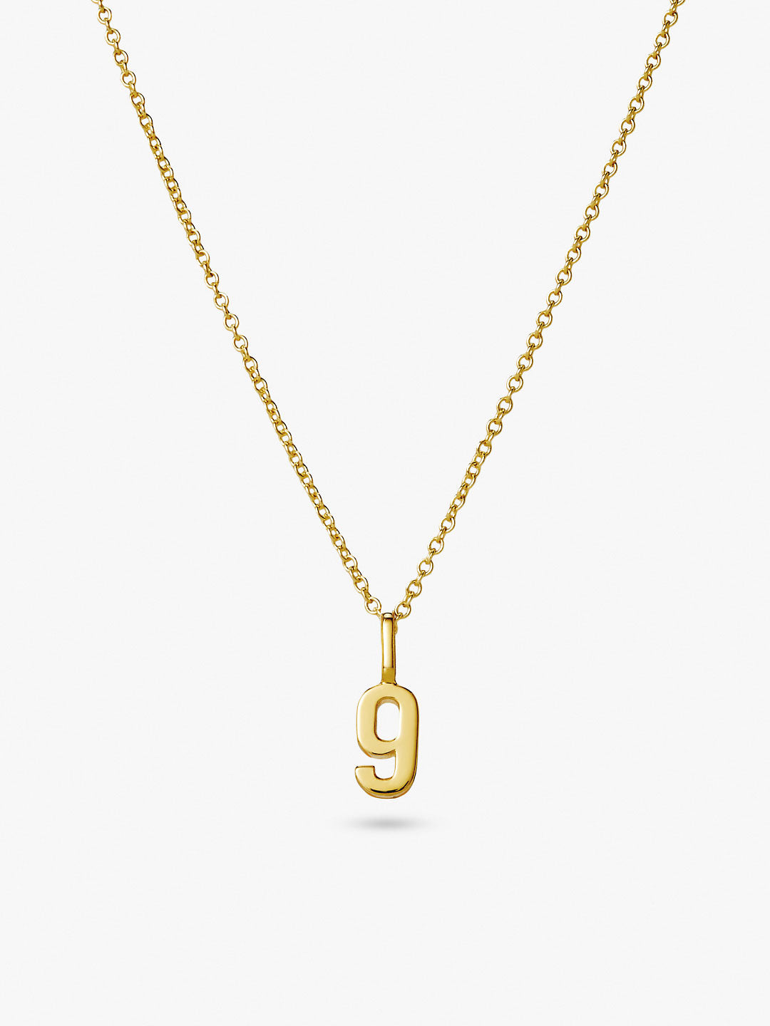 Ana Luisa Jewelry Number Necklace Number 9 Necklace Bundle Silver