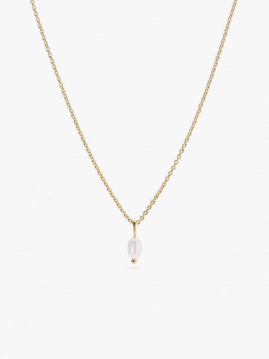 Ana Luisa Necklaces Pearl Necklace Mini Naomi Gold