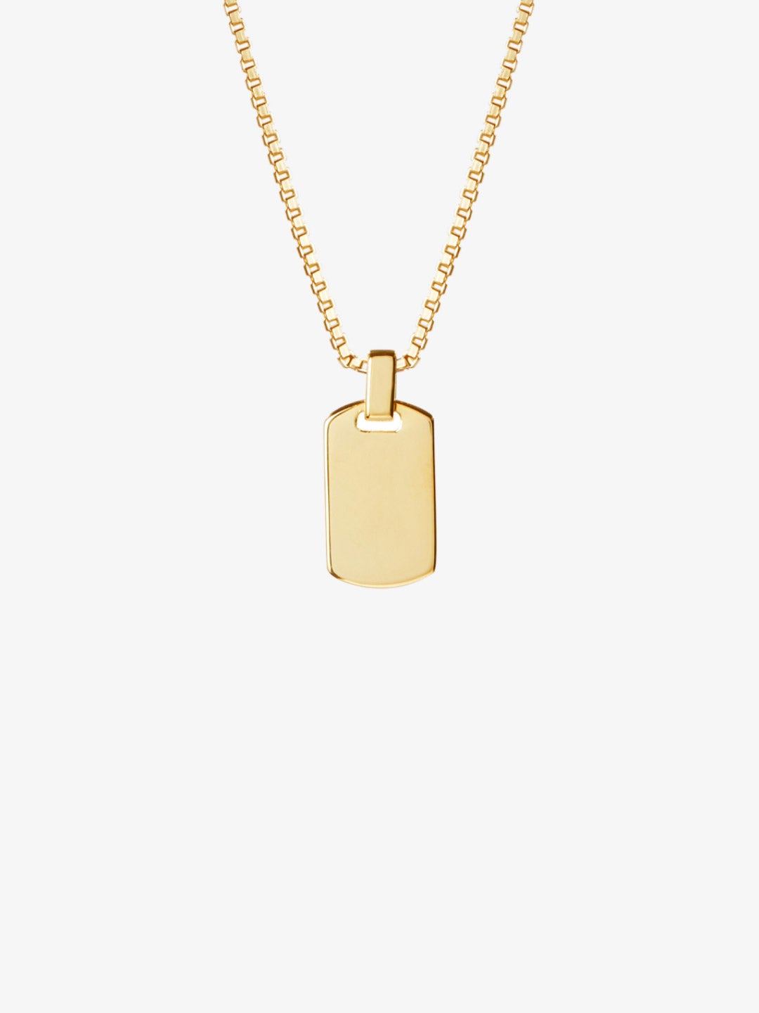 Engravable Dog Tag Necklace - Dog Tag Mini
