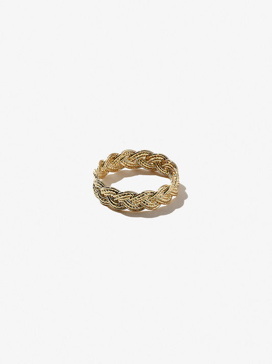 Ana Luisa Jewelry Rings Band Ring Stacking Ring Chloe Gold