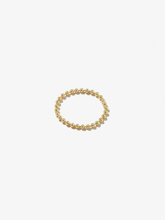Ana Luisa Jewelry Rings Chain Rings Ball Chain Ring Mai Silver
