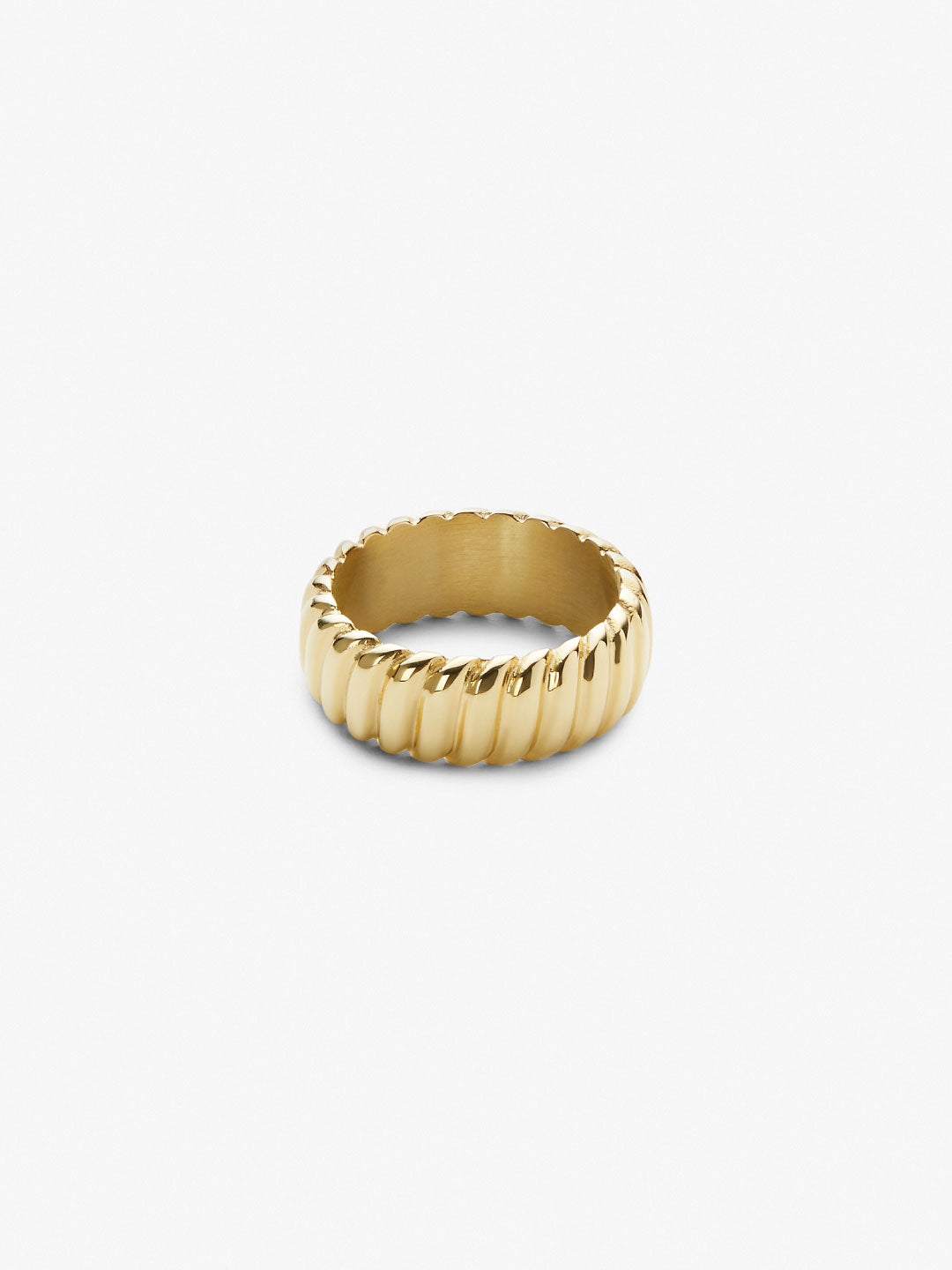 Ana Luisa Jewelry Rings Medium Bands Gold Band Ring Walker Stainless Steel