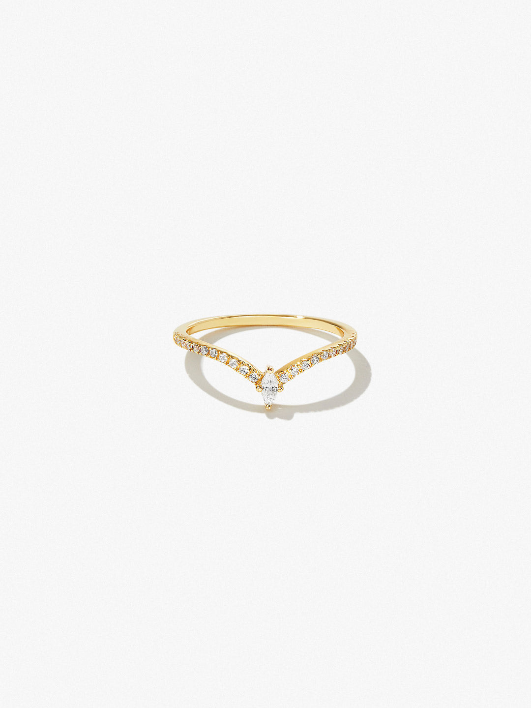 Ana Luisa Jewelry Rings Thin Bands Chevron Ring Evin Silver