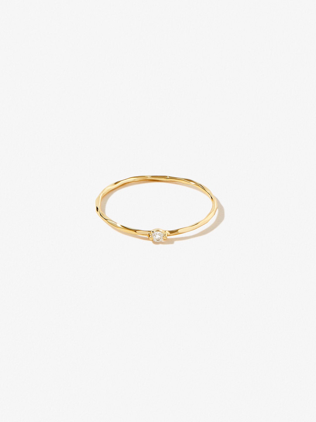 Ana Luisa Jewelry Rings Thin Bands Stone Ring Sierra Silver