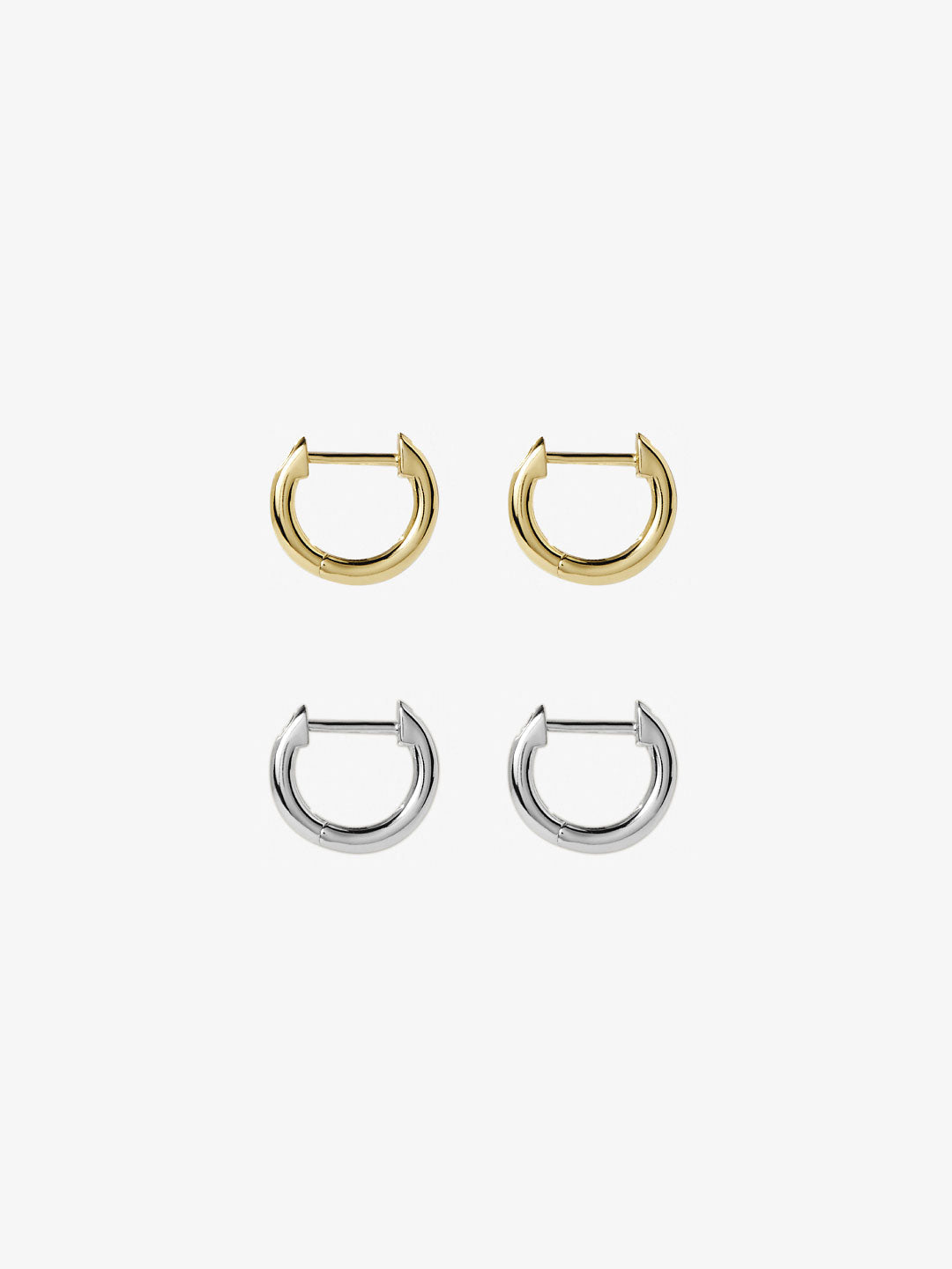 Ana Luisa Jewelry Staple Huggies Bundle Staple Huggies Bundle Silver Gold