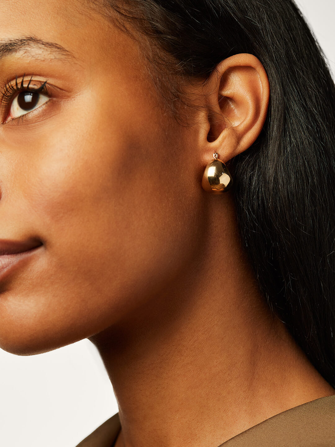 Ana Luisa Jewelry Earrings Hoop Earrings Abby Gold