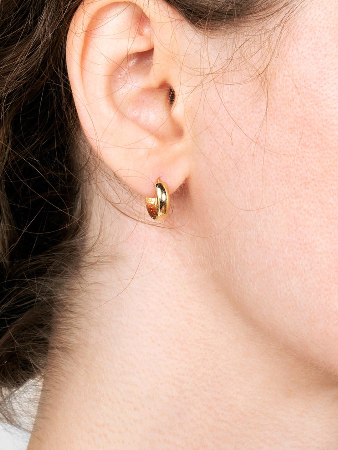 Ana Luisa Earrings Hoops Earrings 14K Gold Hoop Earrings  Thick Hoops