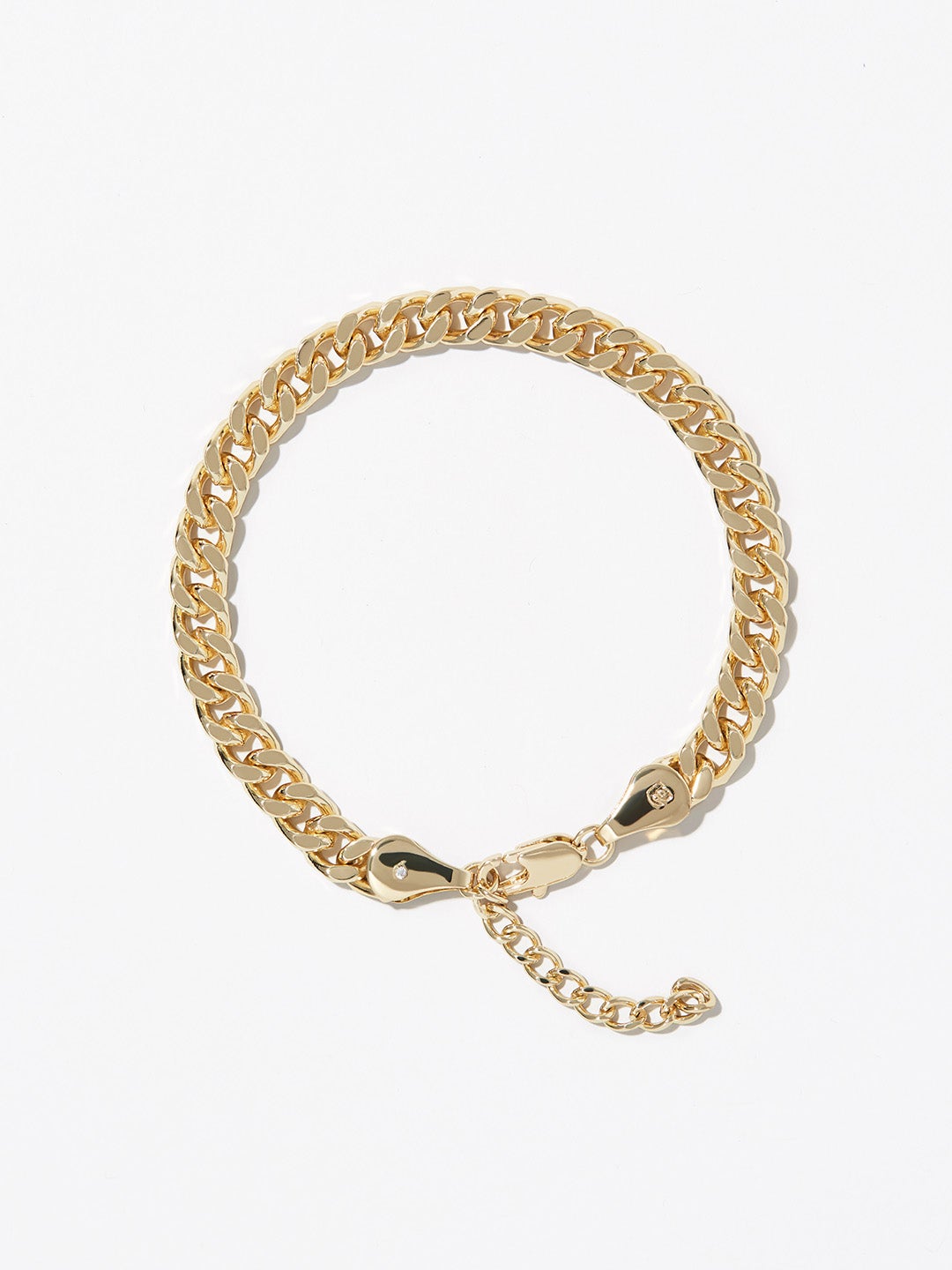 Ana Luisa Jewelry Bracelets Chain Bracelet Curb Chain Bracelet Michael Bold Small Gold