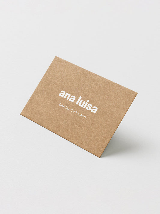 Ana Luisa Jewelry Gift Card Earrings Necklaces Rings Bracelets Gold Silver