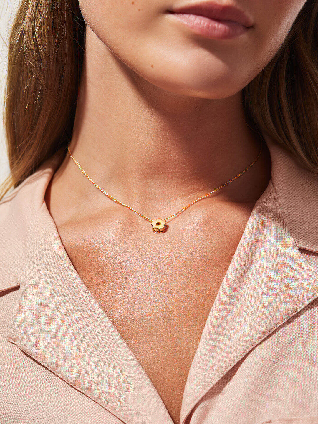 Ana Luisa Jewelry Necklace Pendant Necklace Flower necklace Felicia Necklace Gold