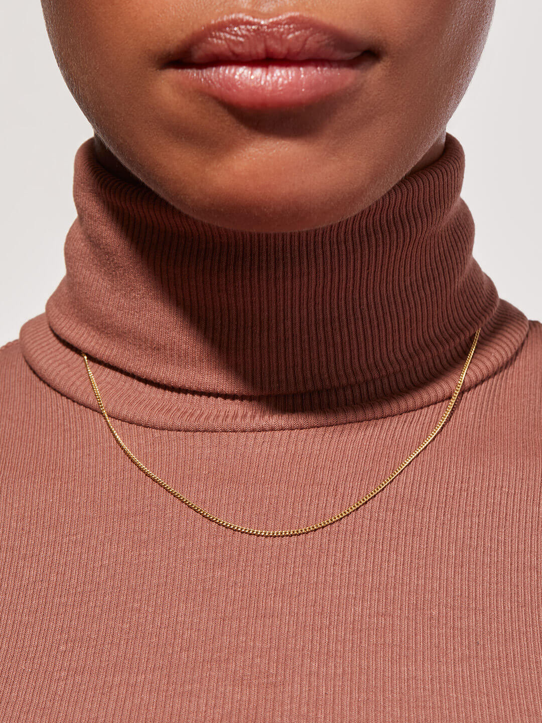 Ana Luisa Jewelry Necklaces Chain Necklaces Curb Chain Necklace Chuck Gold