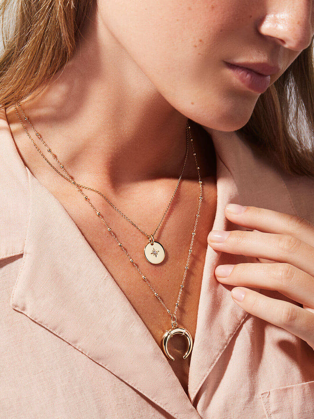Ana Luisa Jewelry Necklaces Layered Necklaces Cardi Set Gold