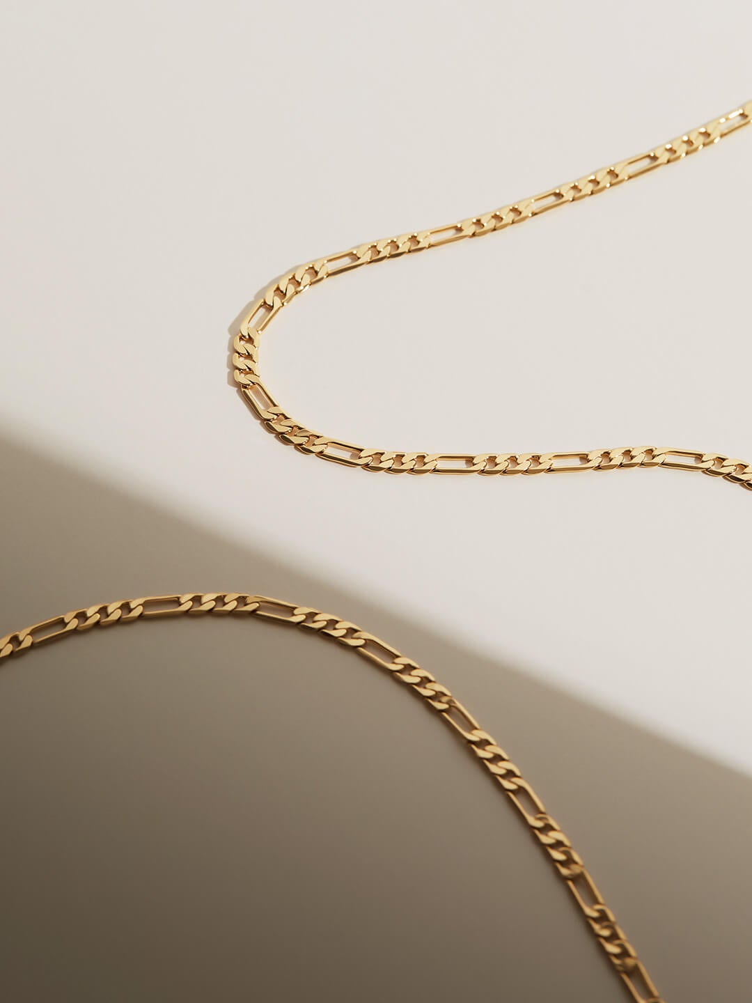 Ana Luisa Jewelry Necklaces Chain Figaro Chain Necklace Leo Bold Short Gold