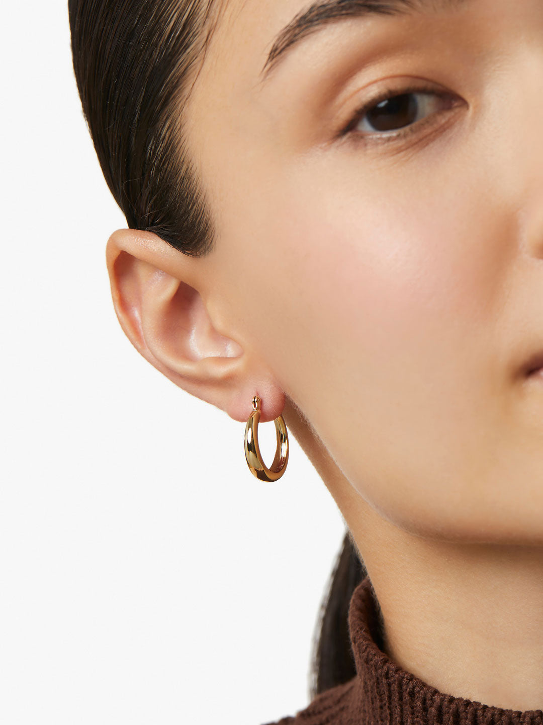 Ana Luisa Jewelry Earrings Hoop Earrings Endless Hoop Earrings Venus Gold