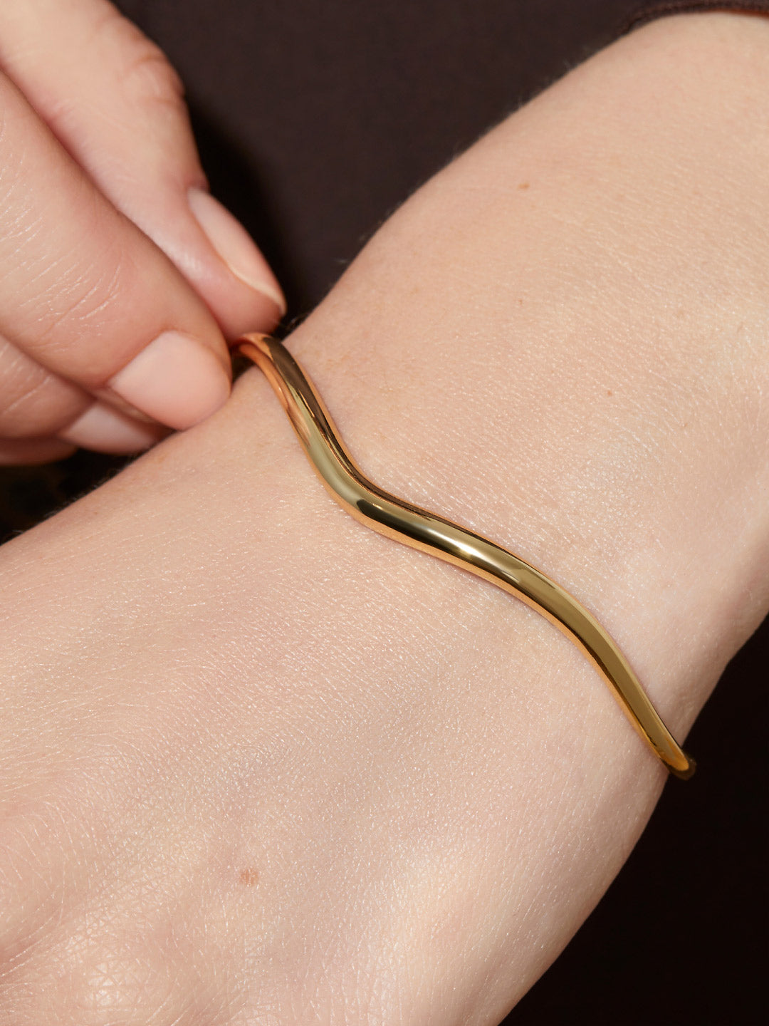 Ana Luisa Jewelry Bracelets Cuffs Gold Cuff Bracelet Emma Gold