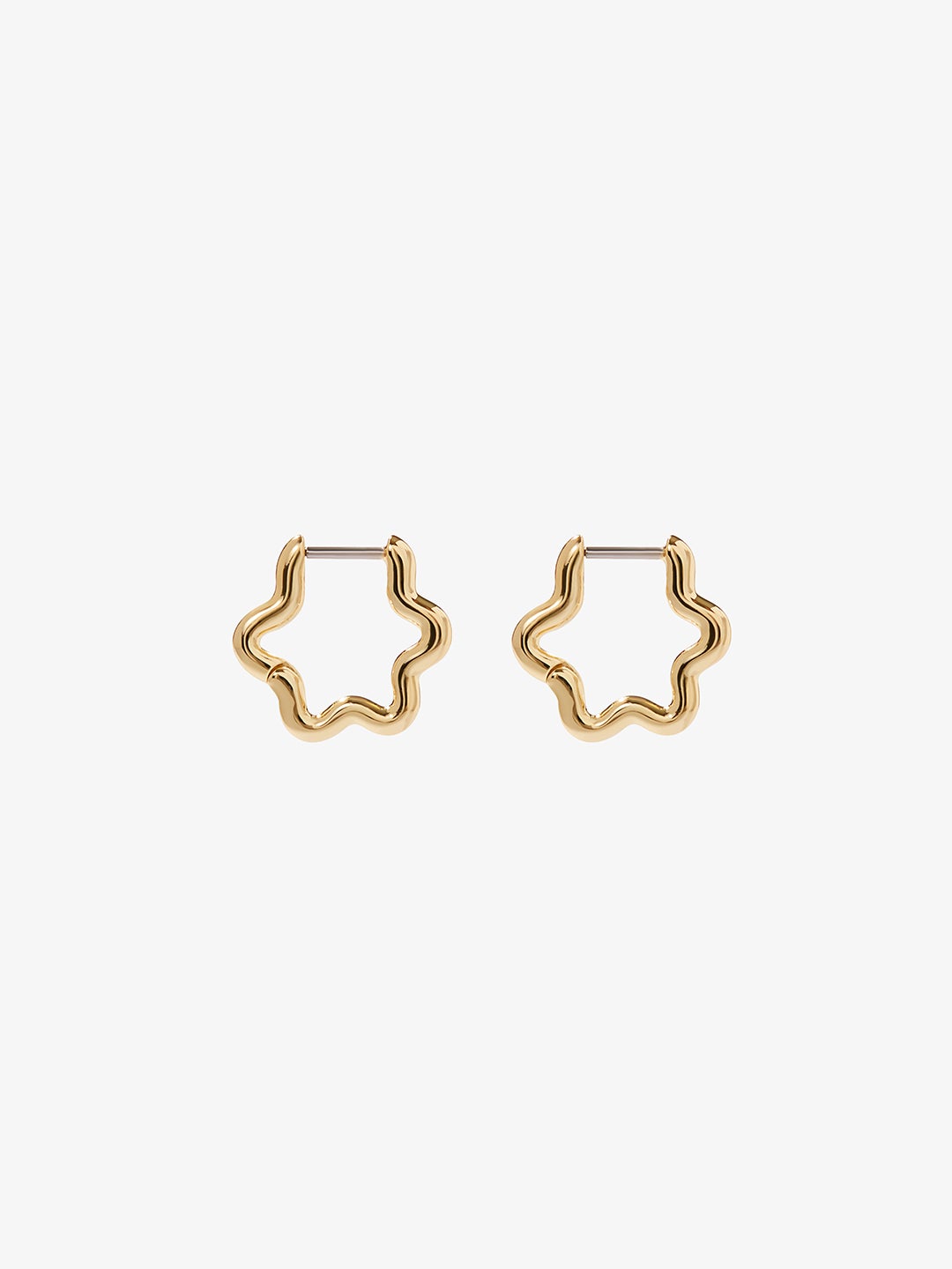 1 - Ana Luisa Jewelry Earrings Hoop Earrings Gold Hoop Earrings Onda Small Gold