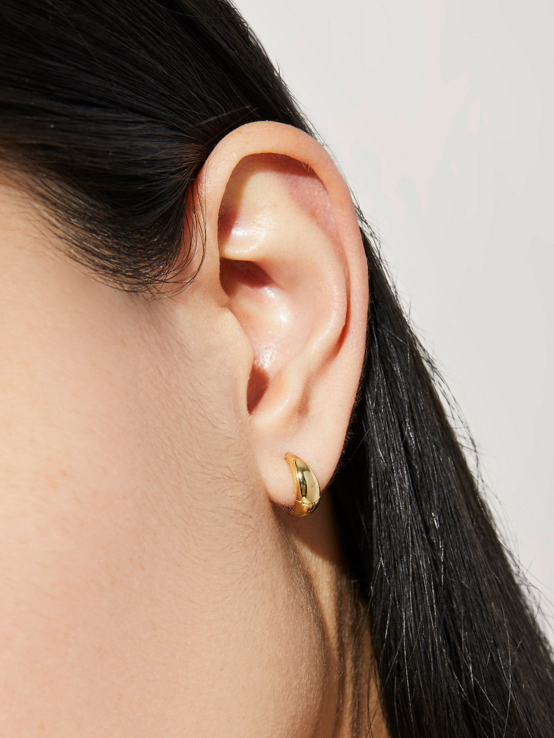 Ana Luisa Jewelry Earrings Huggie Bold Huggie Hoops Nate Silver