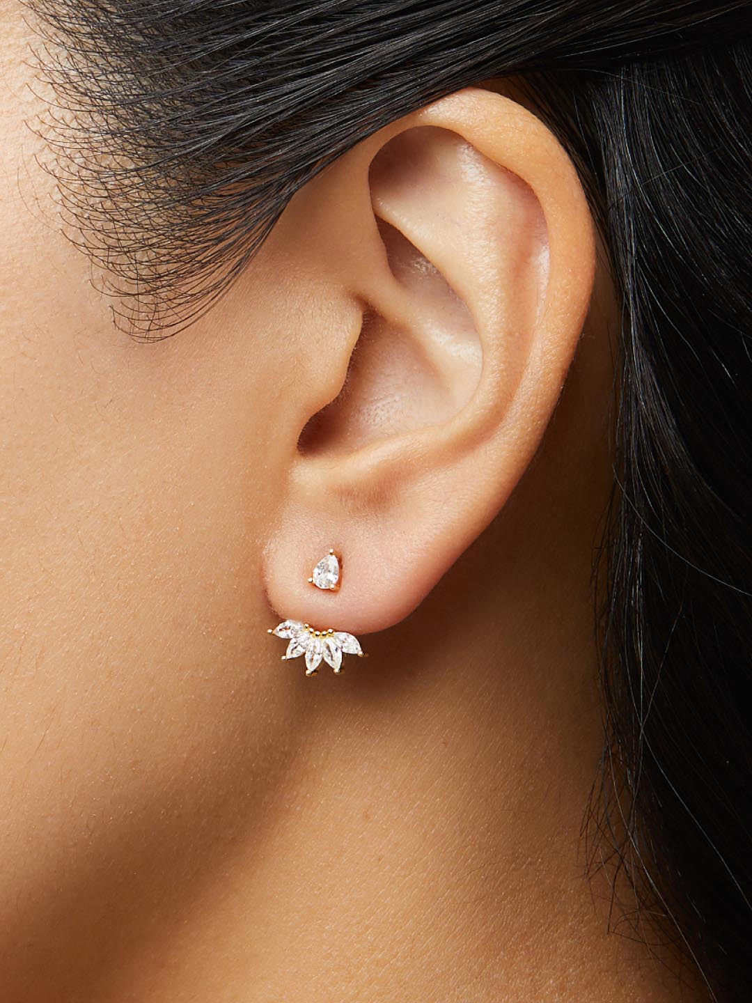 Ana Luisa Jewelry Earrings Stud Gold Stud Earrings Caroline Gold