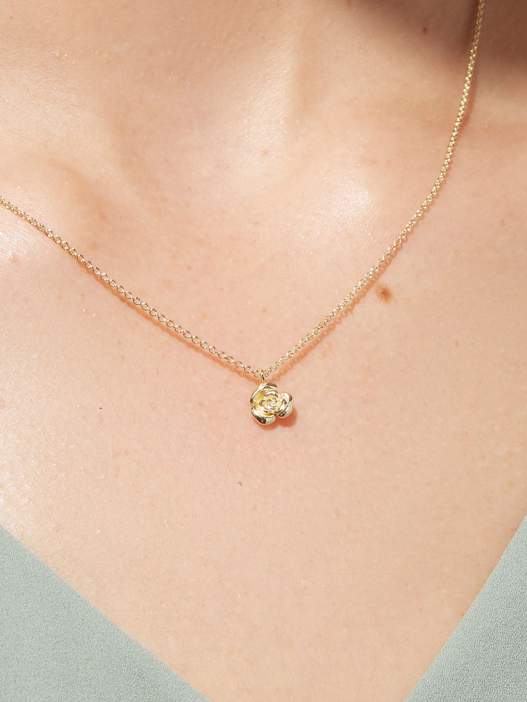 Ana Luisa Jewelry Necklaces Pendants Flower Necklace Gloria Silver