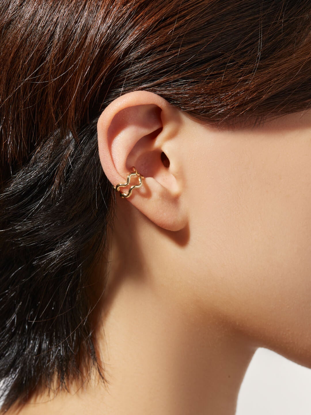 2 - Ana Luisa Jewelry Earrings Ear Cuff Gold Earcuff Onda Earcuff Gold