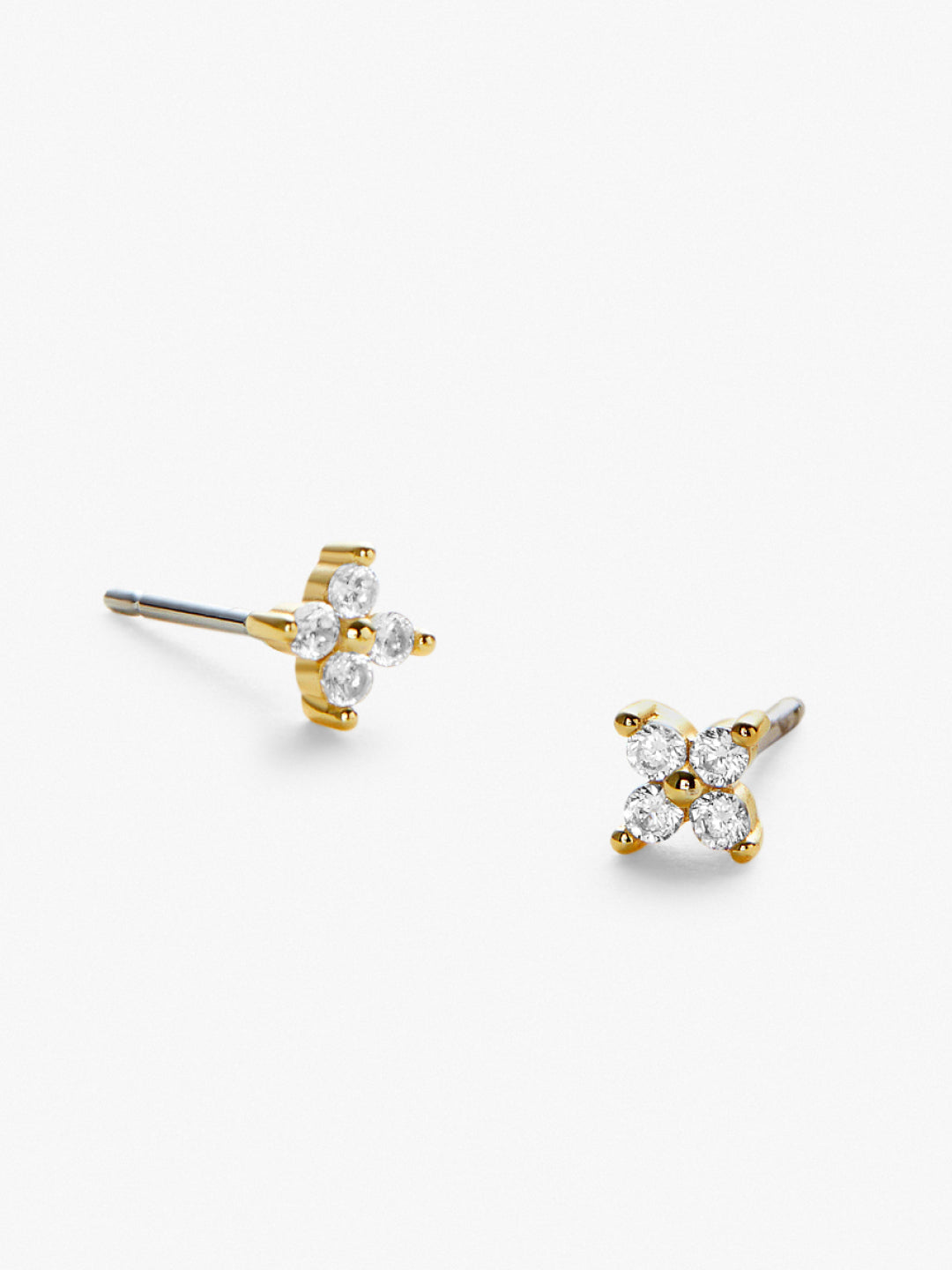 Ana Luisa Jewelry Earrings Stud Gold Stud Earrings Debbie Silver