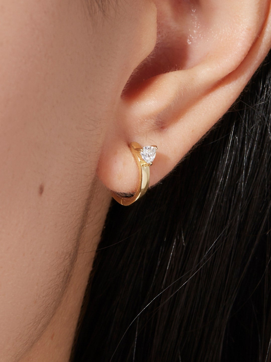 Ana Luisa Jewelry Earring Huggie Huggie Hoops Abele Silver