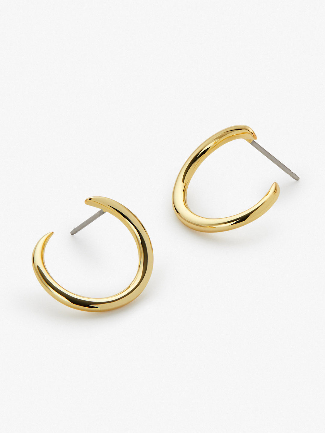 Ana Luisa Jewelry Earring Statement Claw Earrings Ryder Brass
