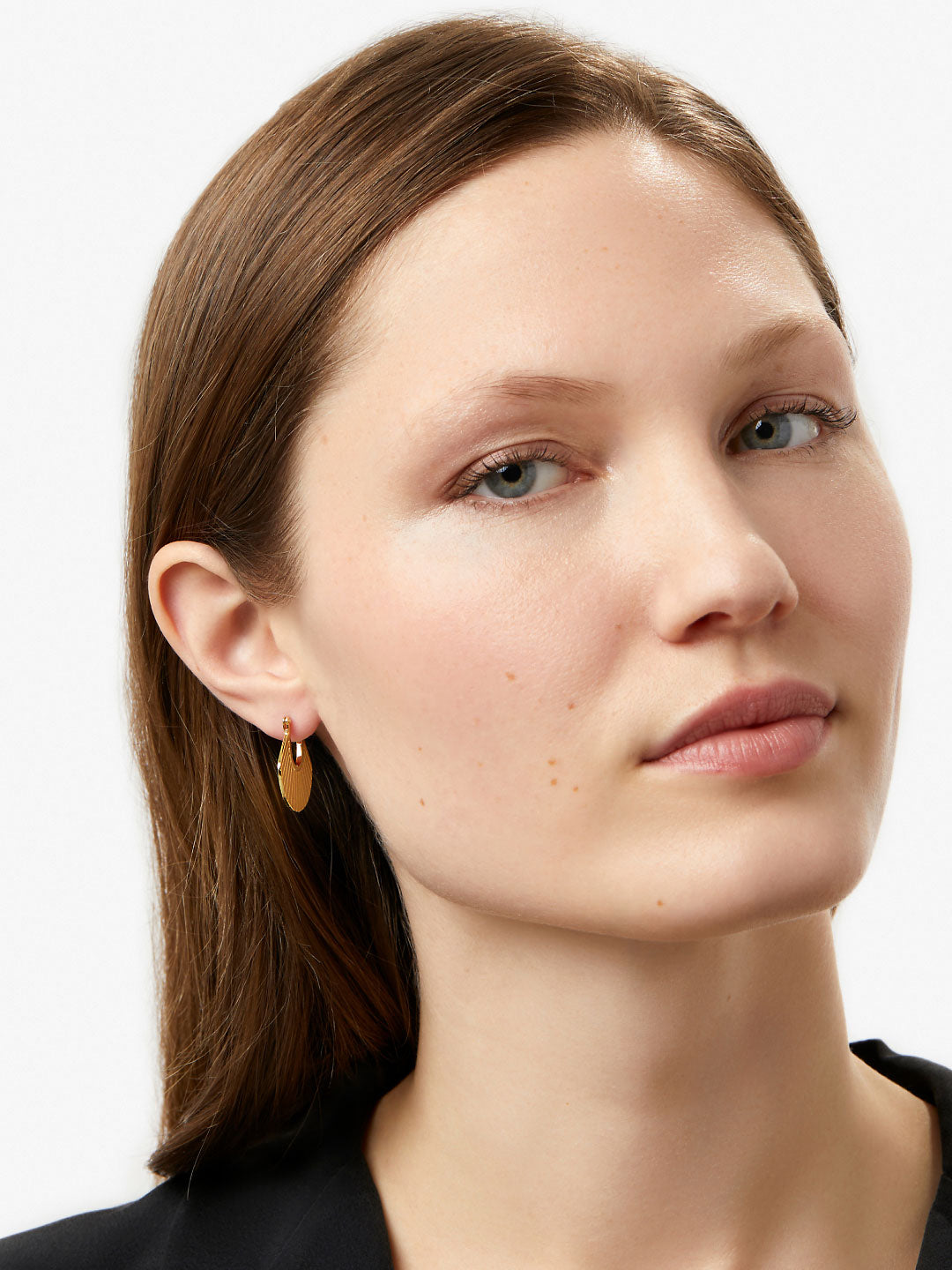 Ana Luisa Jewelry Earrings Small Hoops Gold Statement Earrings Everett Gold