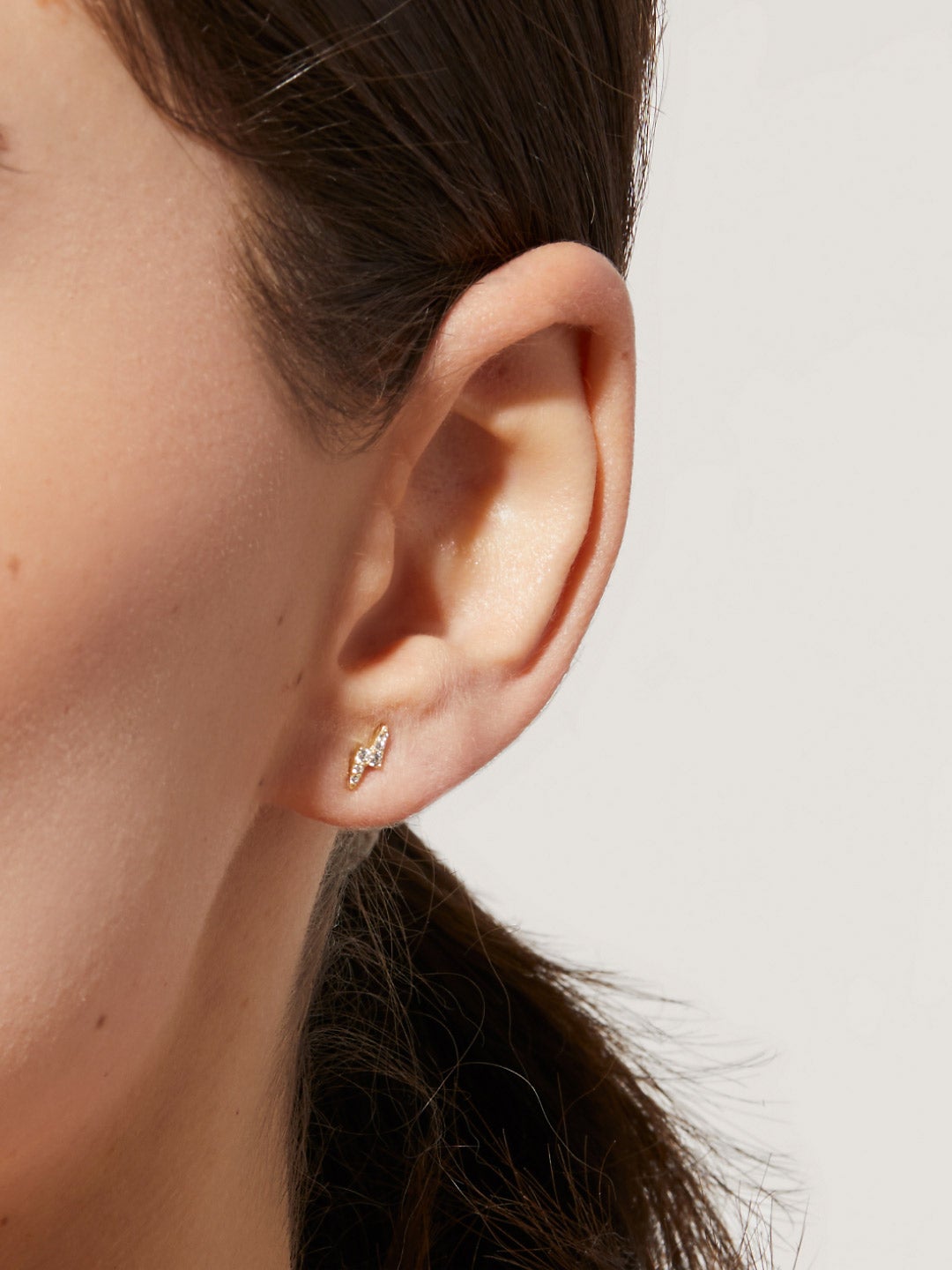Ana Luisa Jewelry Earrings Stud Lightning Bolt Earrings Eclair Silver