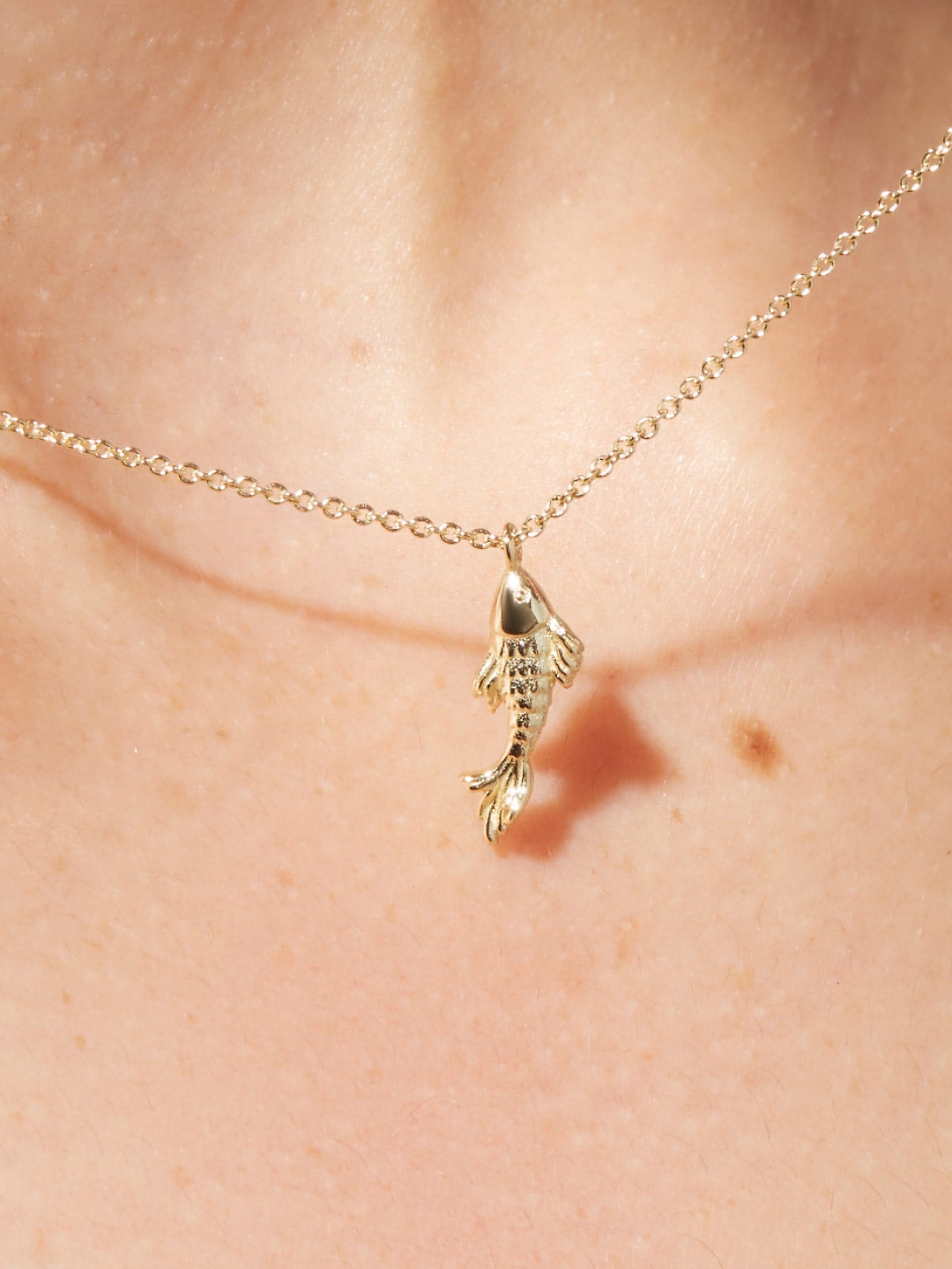 Ana Luisa Jewelry Necklaces Pendants Fish Necklace Pesce Silver