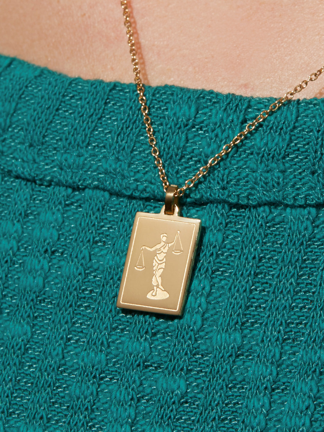 Ana Luisa Jewelry Necklaces Pendants Zodiac Necklace Libra Stainless Steel