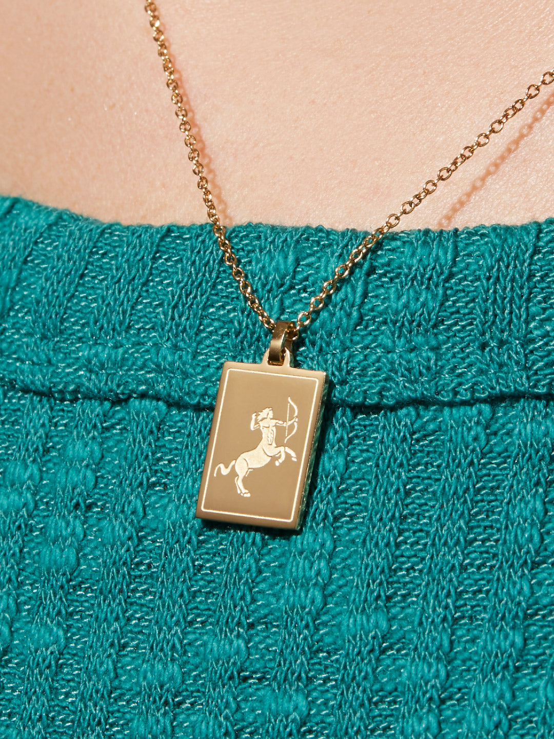 Ana Luisa Jewelry Necklaces Pendants Zodiac Necklace Sagittarius Stainless Steel
