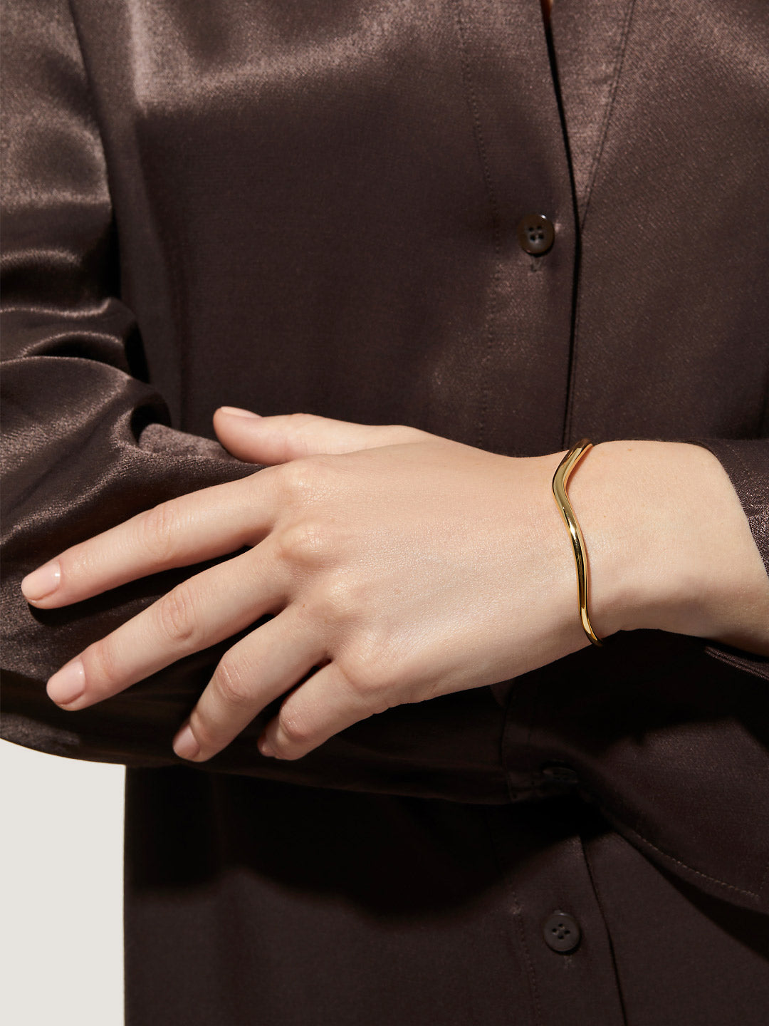 Ana Luisa Jewelry Bracelets Cuffs Gold Cuff Bracelet Emma Gold