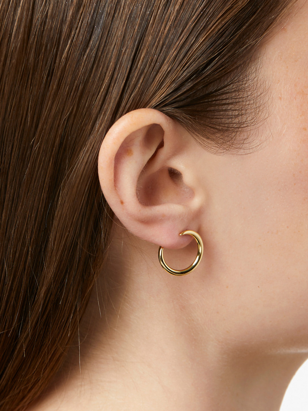 Ana Luisa Jewelry Earring Statement Claw Earrings Ryder Brass